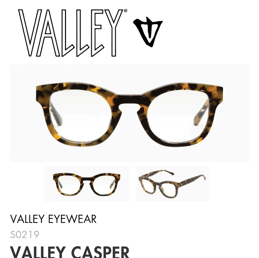 Valley Eyewear Casper Tortois Shell.